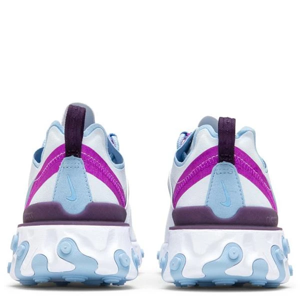 Nike Women's React Element 55 - Football Grey/Psychic Blue 6 Nike Women's React Element 55 - Football Grey/Psychic Blue - Image 4