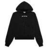 Hand Painters Over Hoodie - Black/White -Feature Clothing off white co virgil abloh hand painters over hoodie blackwhite