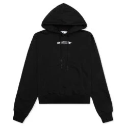 Hand Painters Over Hoodie - Black/White