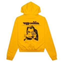 Mirko Artist Over Hoodie - Yellow/Black -Feature Clothing off white co virgil abloh mirko artist over hoodie yellowblack 2