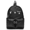 OW Logo Backpack - Black/White 1 OW Logo Backpack - Black/White -Feature Clothing off white co virgil abloh ow logo backpack blackwhite omnb003e20fab0011001