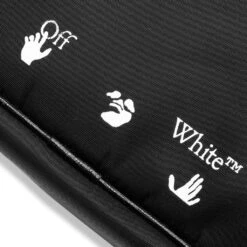 OW Logo Nylon Crossbody - Black/White FW20 9 OW Logo Nylon Crossbody - Black/White FW20 -Feature Clothing off white co virgil abloh ow logo nylon crossbody blackwhite fw20 omna049f20fab0011001 os 4