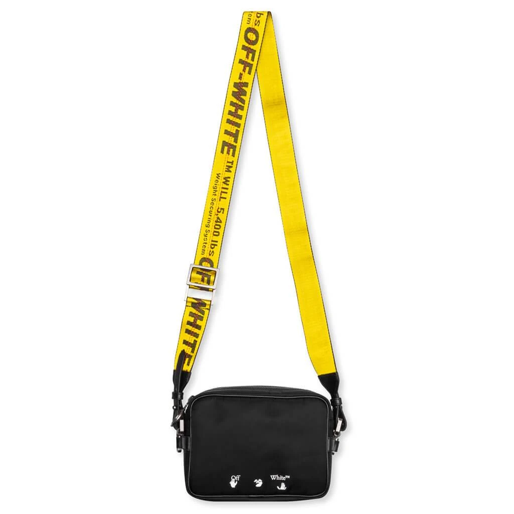 OW Logo Nylon Crossbody - Black/White FW20 3 OW Logo Nylon Crossbody - Black/White FW20