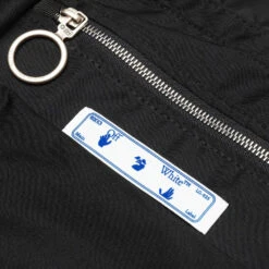 OW Logo Tote - Black/White -Feature Clothing off white co virgil abloh ow logo tote blackwhite omna054e20fab0021001 3