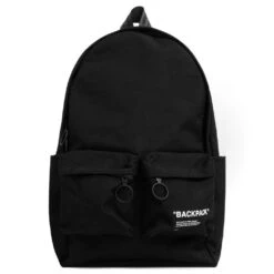 Quote Backpack - Black