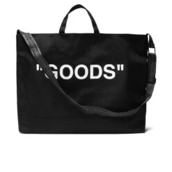 Quote Tote Bag - Black/White