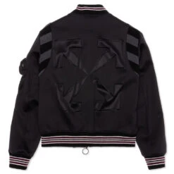 Scuba Varsity - Black -Feature Clothing off white co virgil abloh scuba varsity black 4