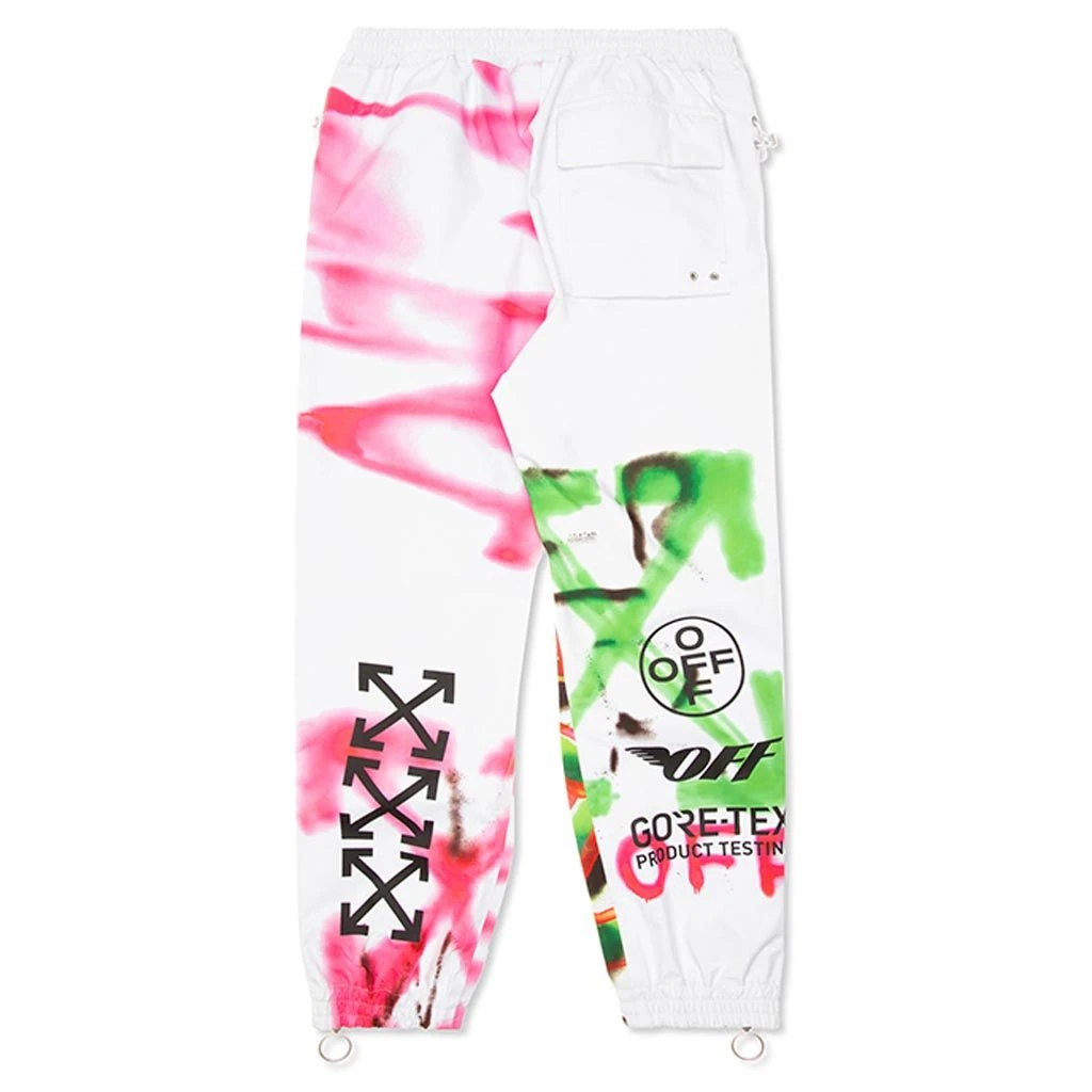 Off-White C/o Virgil Abloh X Goretex Pants - White/Multi 6 Off-White C/o Virgil Abloh X Goretex Pants - White/Multi - Image 4