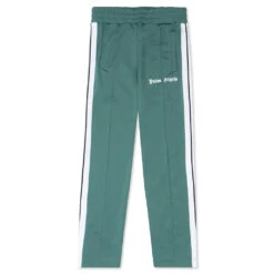 Palm Angels Classic Track Pants - Pine Green/White