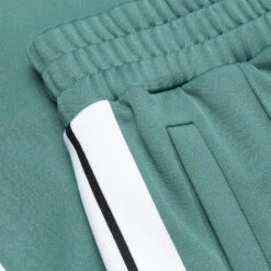Palm Angels Classic Track Pants - Pine Green/White -Feature Clothing palm angels classic track pants pine greenwhite 3