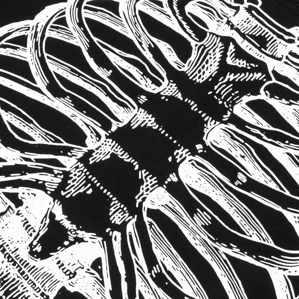 Pleasures Ribs Polo Shirt - Black 6 Pleasures Ribs Polo Shirt - Black - Image 4