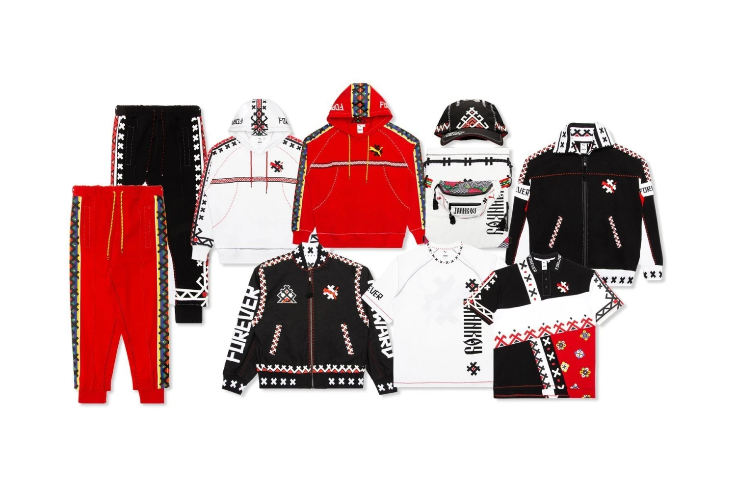 Puma X Jahnkoy Backpack - White/Multi 5 Puma X Jahnkoy Backpack - White/Multi - Image 3