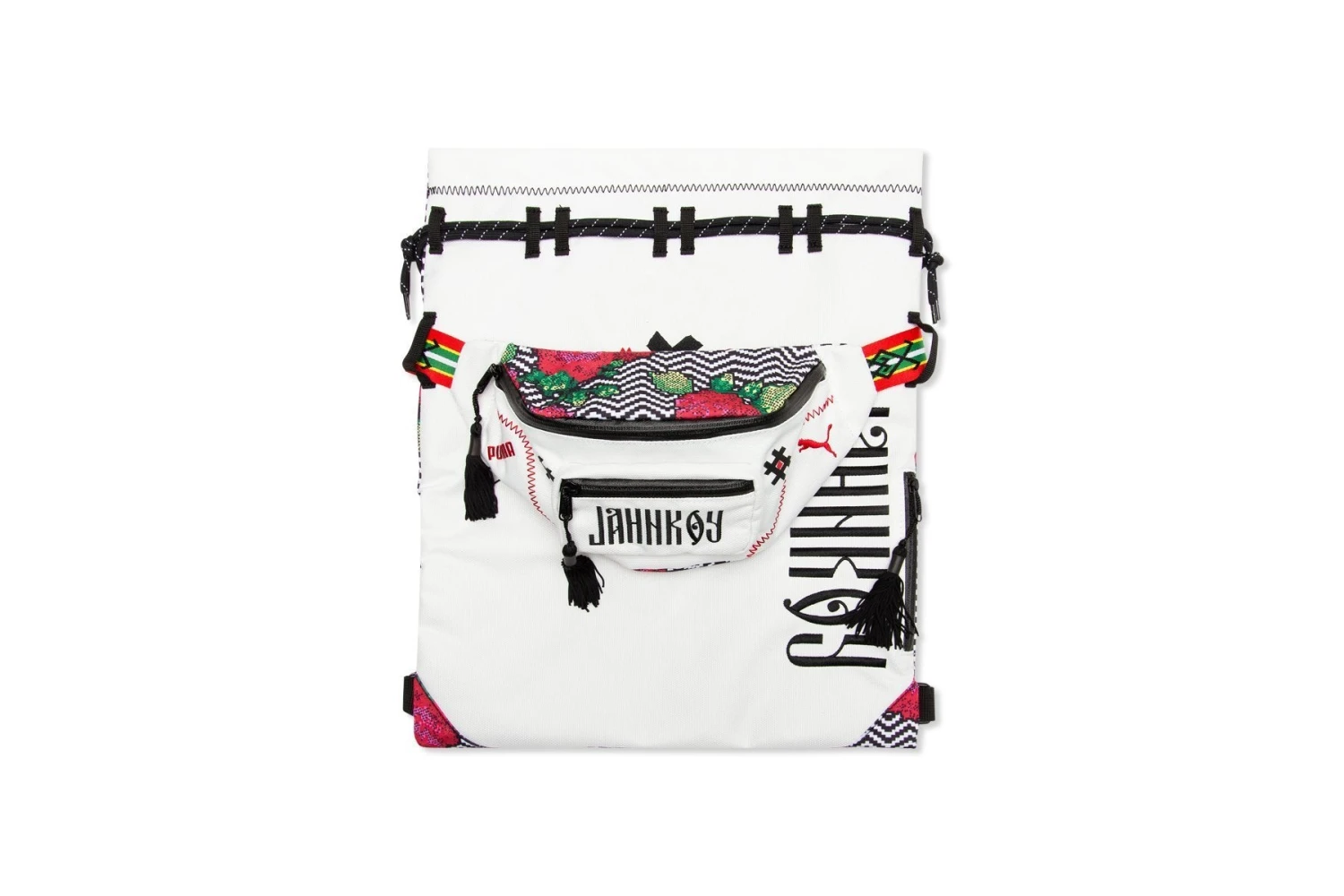 Puma X Jahnkoy Backpack - White/Multi 6 Puma X Jahnkoy Backpack - White/Multi - Image 4