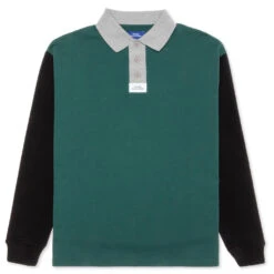 L/S Polo Shirt - Green