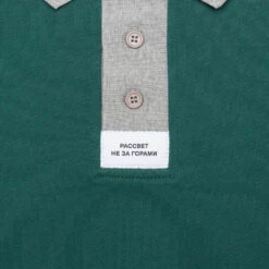 L/S Polo Shirt - Green 8 L/S Polo Shirt - Green -Feature Clothing rassvet ls polo shirt green 3