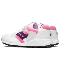 Saucony Jazz 4000 - White/Pink/Purple -Feature Clothing saucony jazz 4000 whitepinkpurple 3