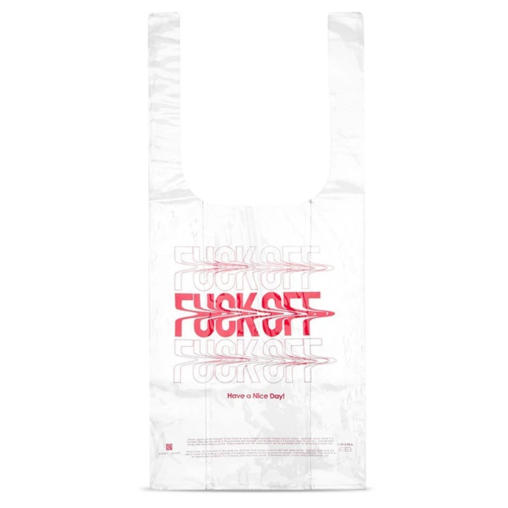 Fuck Off Bag - White 3 Fuck Off Bag - White