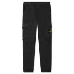 Stone Island Stretch CWS Pants - Black