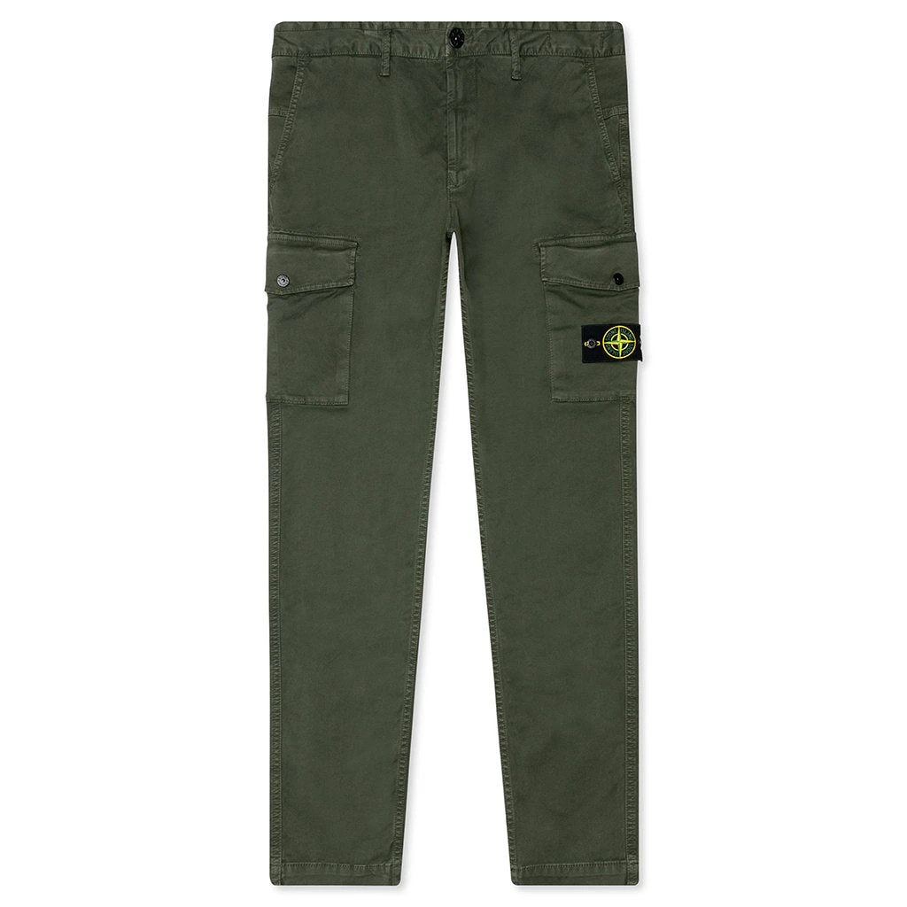 Stone Island T.CO Old Cargo Trousers - Musk Green 3 Stone Island T.CO Old Cargo Trousers - Musk Green