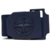 Stone Island Woven Logo Belt - Ink Blue -Feature Clothing stone island woven logo belt ink blue 691594071 v0026 os