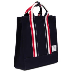Lined Tote - Navy -Feature Clothing thom browne lined tote navy mag170a 05390 415 os 3