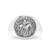 Tom Wood Coin Ring - 925 Sterling Silver 1 Tom Wood Coin Ring - 925 Sterling Silver -Feature Clothing tom wood coin ring 925 sterling silver