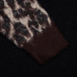 Leopard Cardigan - Brown/Black 9 Leopard Cardigan - Brown/Black -Feature Clothing untitled 03 19 24 Feature DV 5