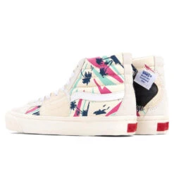 Sk8-Hi Bricolage LX - Classic White/Multi -Feature Clothing vans vault sk8 hi bricolage lx classic whitemulti 3