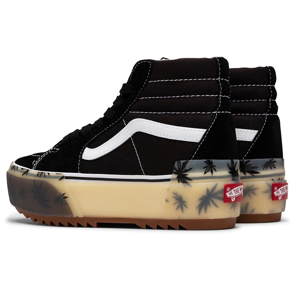 Women's Sk8-Hi Stacked LX - Palm Black 5 Women's Sk8-Hi Stacked LX - Palm Black - Image 3
