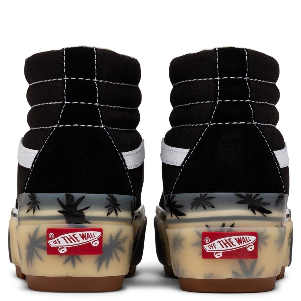 Women's Sk8-Hi Stacked LX - Palm Black 6 Women's Sk8-Hi Stacked LX - Palm Black - Image 4