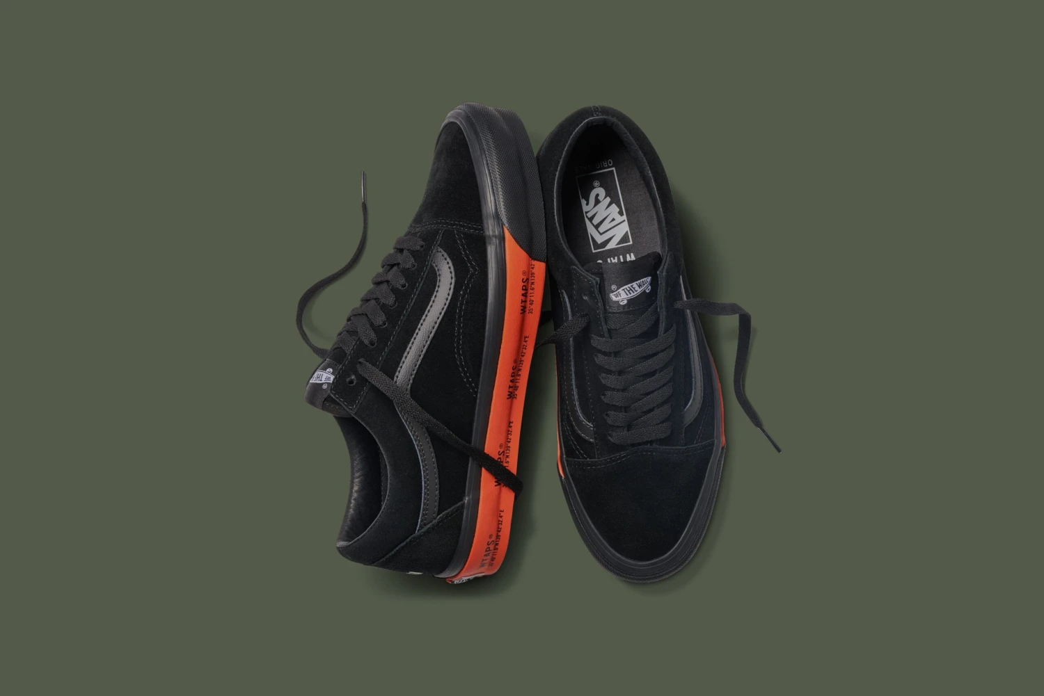Vans Vault X WTAPS OG Old Skool LX - GPS/Black 5 Vans Vault X WTAPS OG Old Skool LX - GPS/Black - Image 3