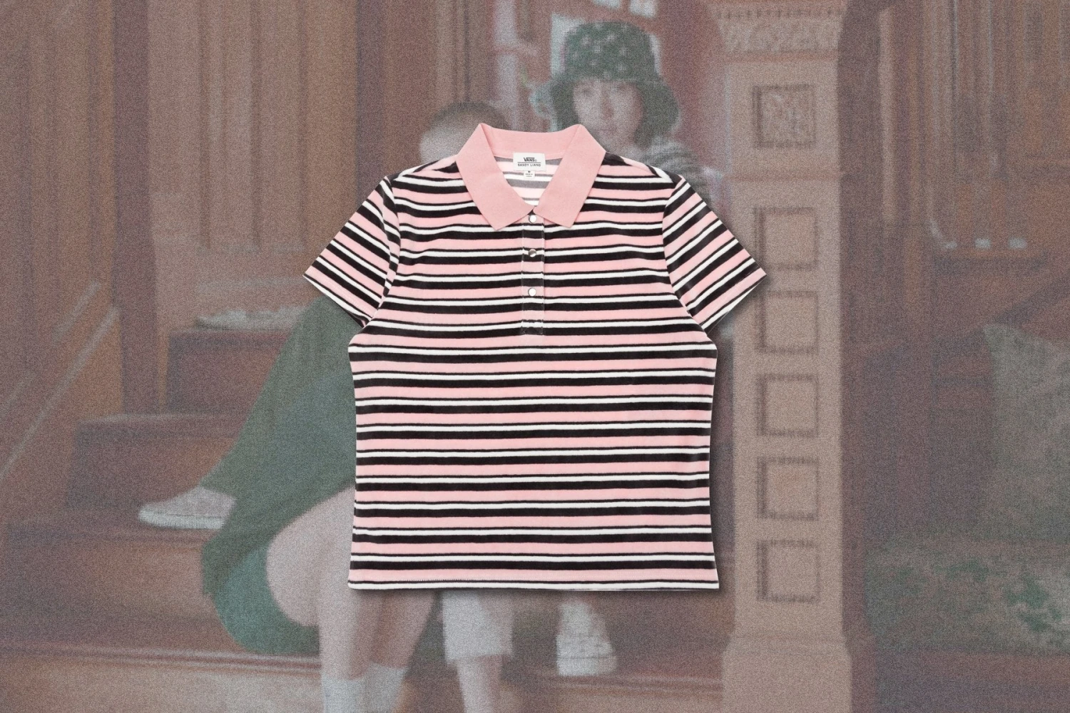 Vans X Sandy Liang Women's Polo - Lotus 7 Vans X Sandy Liang Women's Polo - Lotus - Image 5