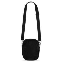 Washed Canvas Shoulder Bag - Black -Feature Clothing wacko maria washed canvas shoulder bag black 19ss wma bg03 3