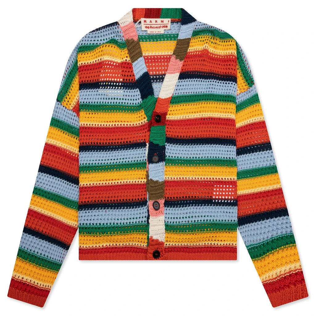 Marni X No Vacancy Inn Cardigan - Multicolor 3 Marni X No Vacancy Inn Cardigan - Multicolor